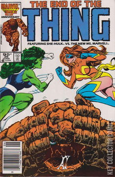 Variant Cover for The Thing #36