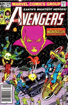 Variant Cover for Avengers, The #219