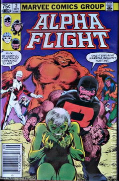 Variant Cover for Alpha Flight #2