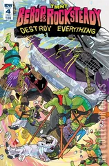 Variant Cover for Teenage Mutant Ninja Turtles: Bebop & Rocksteady Destroy Everything #4