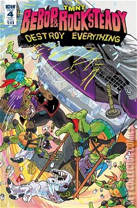 Teenage Mutant Ninja Turtles: Bebop & Rocksteady Destroy Everything #4 
