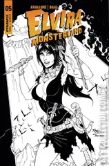 Cover for Elvira in Monsterland #5