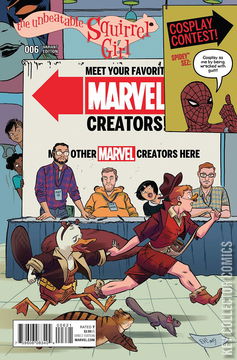 Variant Cover for Unbeatable Squirrel Girl II #6