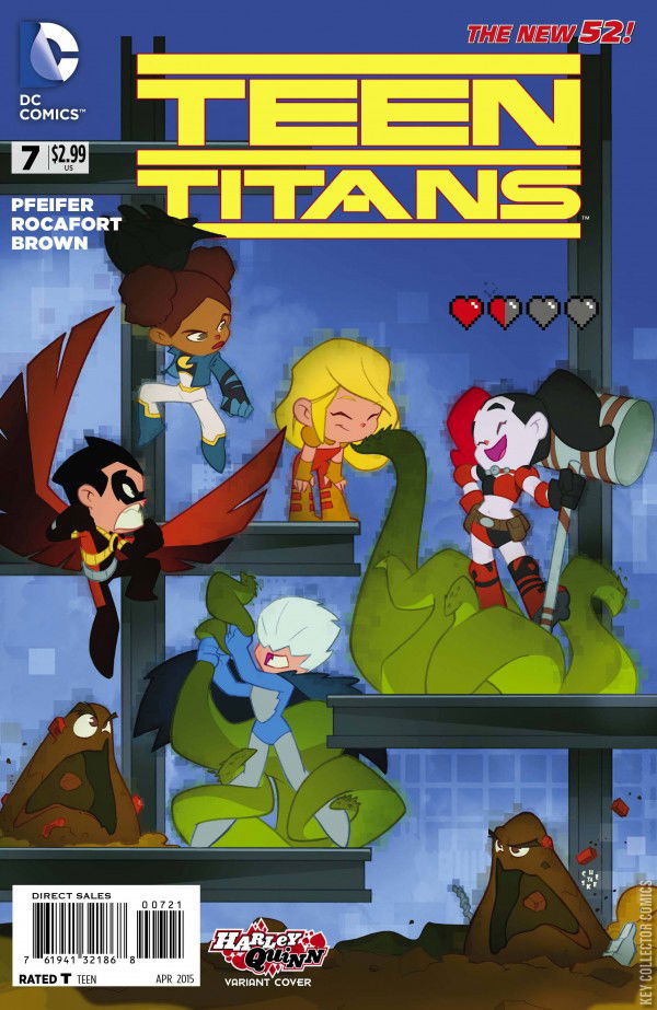Variant Cover for Teen Titans #7
