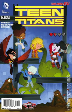 Variant Cover for Teen Titans #7
