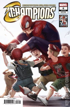 Variant Cover for Champions #6