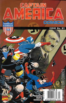 Variant Cover for Captain America Comics 70th Anniversary #1