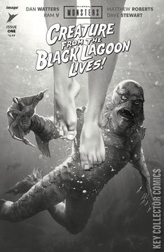 Variant Cover for Universal Monsters: The Creature From the Black Lagoon Lives #1