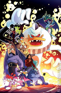 Variant Cover for Gargoyles / Darkwing Duck #4