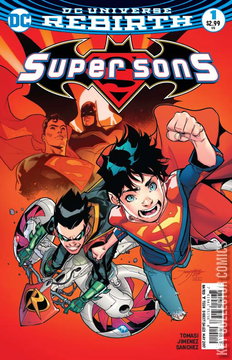 Variant Cover for Super Sons #1