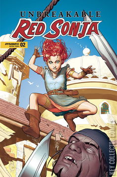Variant Cover for Unbreakable Red Sonja #2