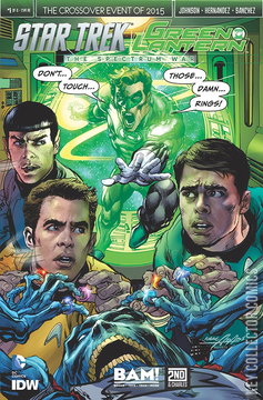 Variant Cover for Star Trek / Green Lantern: The Spectrum War #1