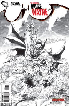 Variant Cover for Batman: The Return of Bruce Wayne #1