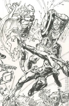 Variant Cover for Civil War II #3