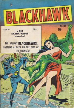 Variant Cover for Blackhawk #31