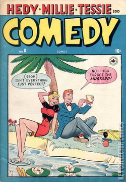 Variant Cover for Comedy Comics #8