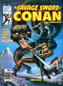 Savage Sword of Conan, The #34