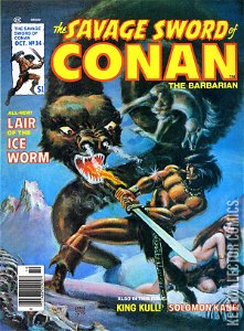 Savage Sword of Conan #34