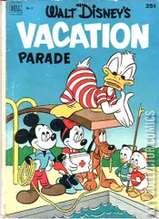 Variant Cover for Walt Disney's Vacation Parade #3