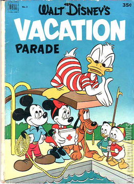 Variant Cover for Walt Disney's Vacation Parade #3