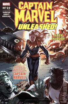 Variant Cover for Captain Marvel #22