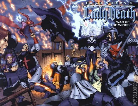 Variant Cover for Medieval Lady Death: War of the Winds #5