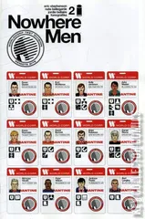 Variant Cover for Nowhere Men #2