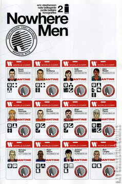 Variant Cover for Nowhere Men #2