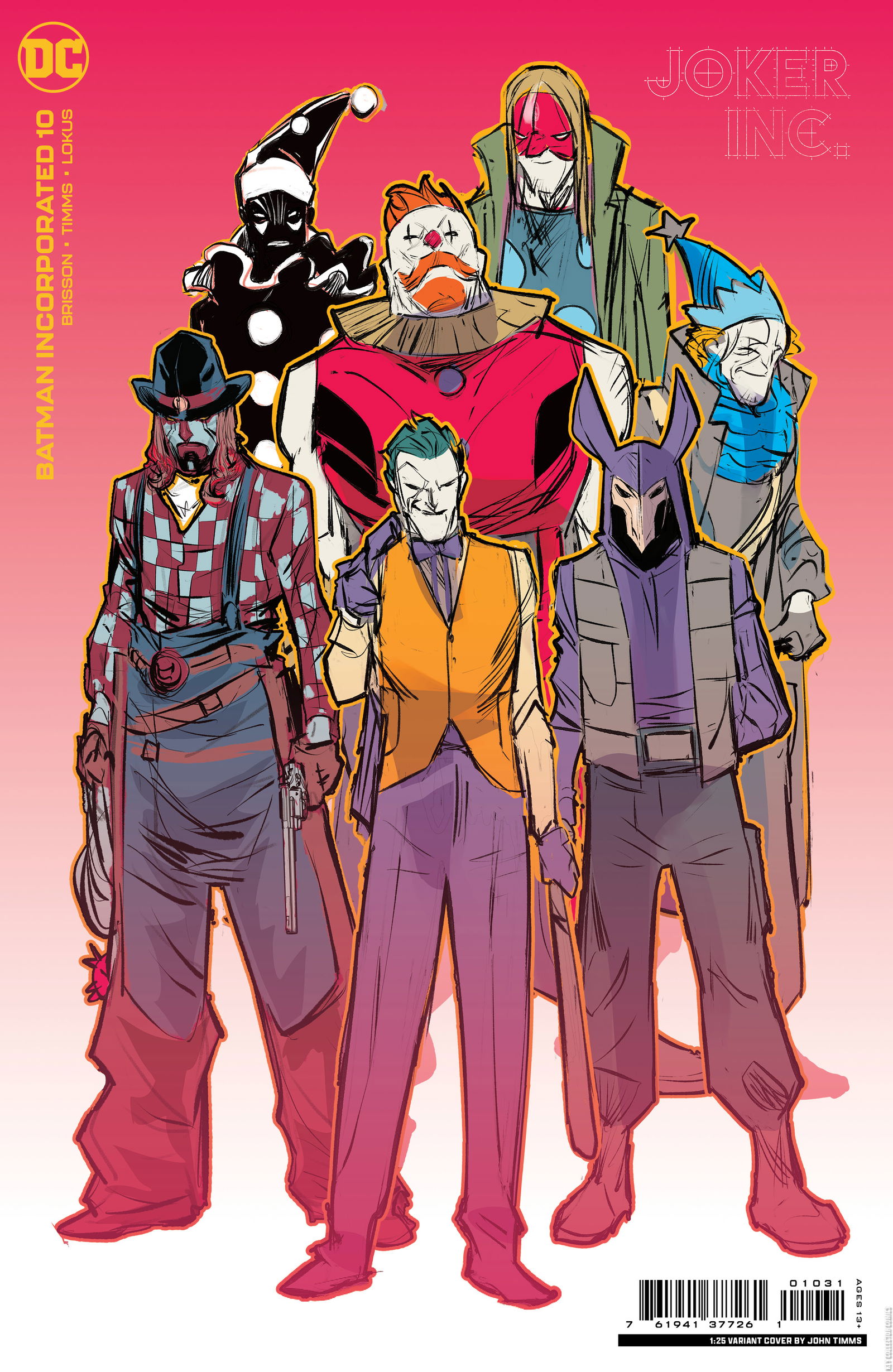 Variant Cover for Batman Incorporated #10