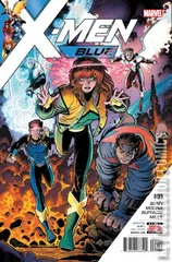 Cover for X-Men: Blue #1