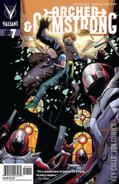 Variant Cover for Archer & Armstrong #7