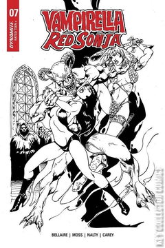 Variant Cover for Vampirella / Red Sonja #7