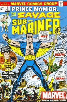Variant Cover for Sub-Mariner #67