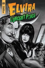 Variant Cover for Elvira Meets Vincent Price #1