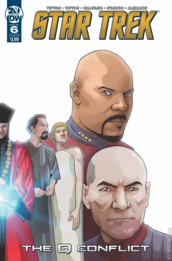 Cover art for Star Trek: The Q Conflict #6 