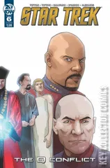 Variant Cover for Star Trek: The Q Conflict #6