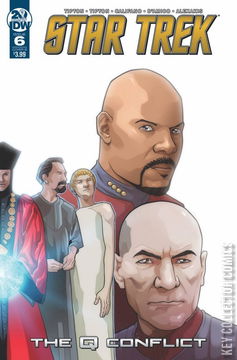 Variant Cover for Star Trek: The Q Conflict #6