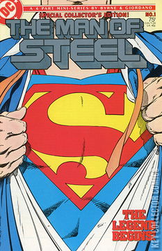 Variant Cover for Superman: The Man of Steel #1