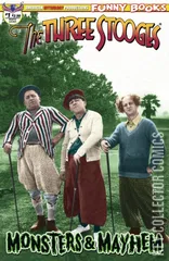 Variant Cover for The Three Stooges: Monsters & Mayhem #1