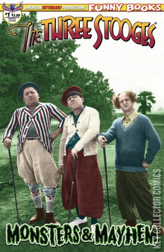 Variant Cover for The Three Stooges: Monsters & Mayhem #1
