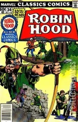 Cover for Marvel Classics Comics #34
