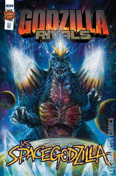 Variant Cover for Godzilla Rivals vs. Spacegodzilla #1
