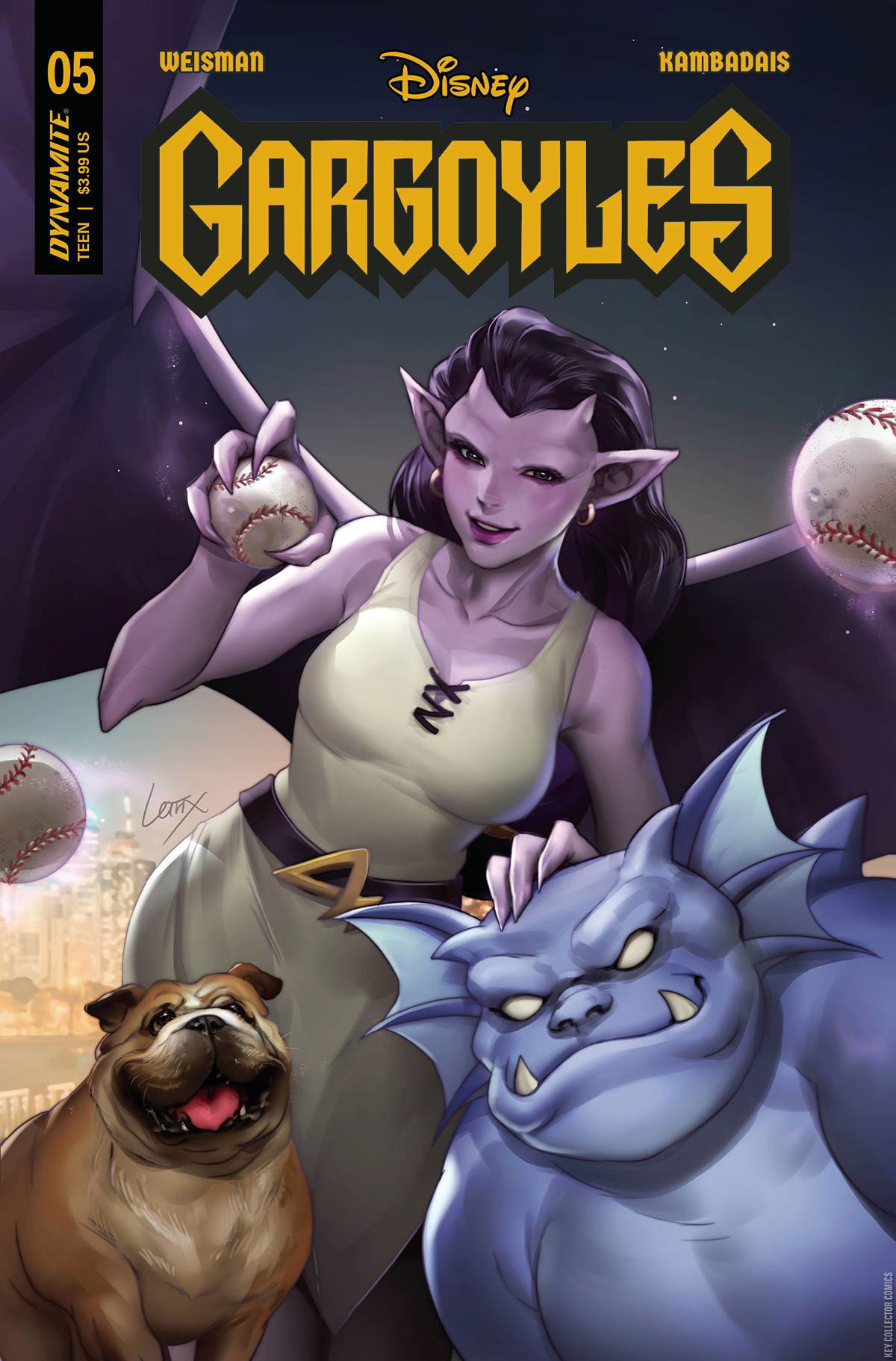 Variant Cover for Gargoyles #5