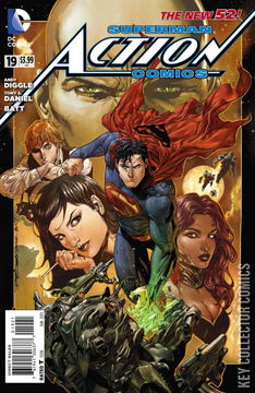 Variant Cover for Action Comics #19
