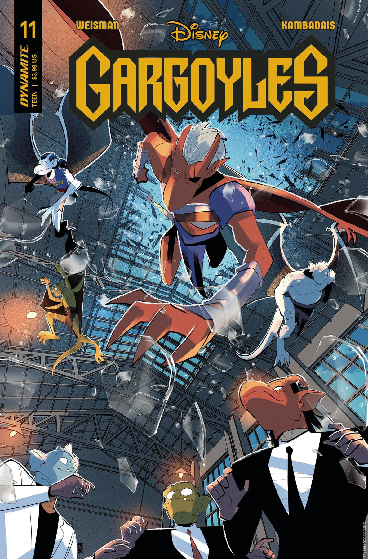 Variant Cover for Gargoyles #11