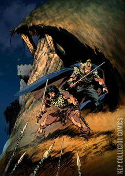 Variant Cover for Conan and Dragonero #1
