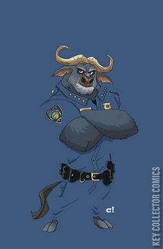 Variant Cover for Zootopia #4