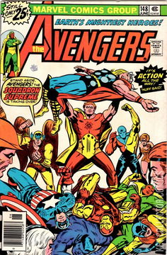 Variant Cover for Avengers, The #148