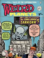 Cover for Weird Planets #3
