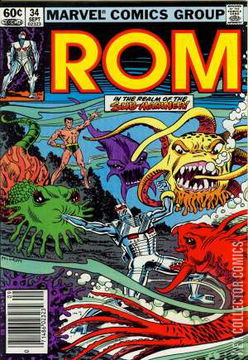 Variant Cover for ROM #34